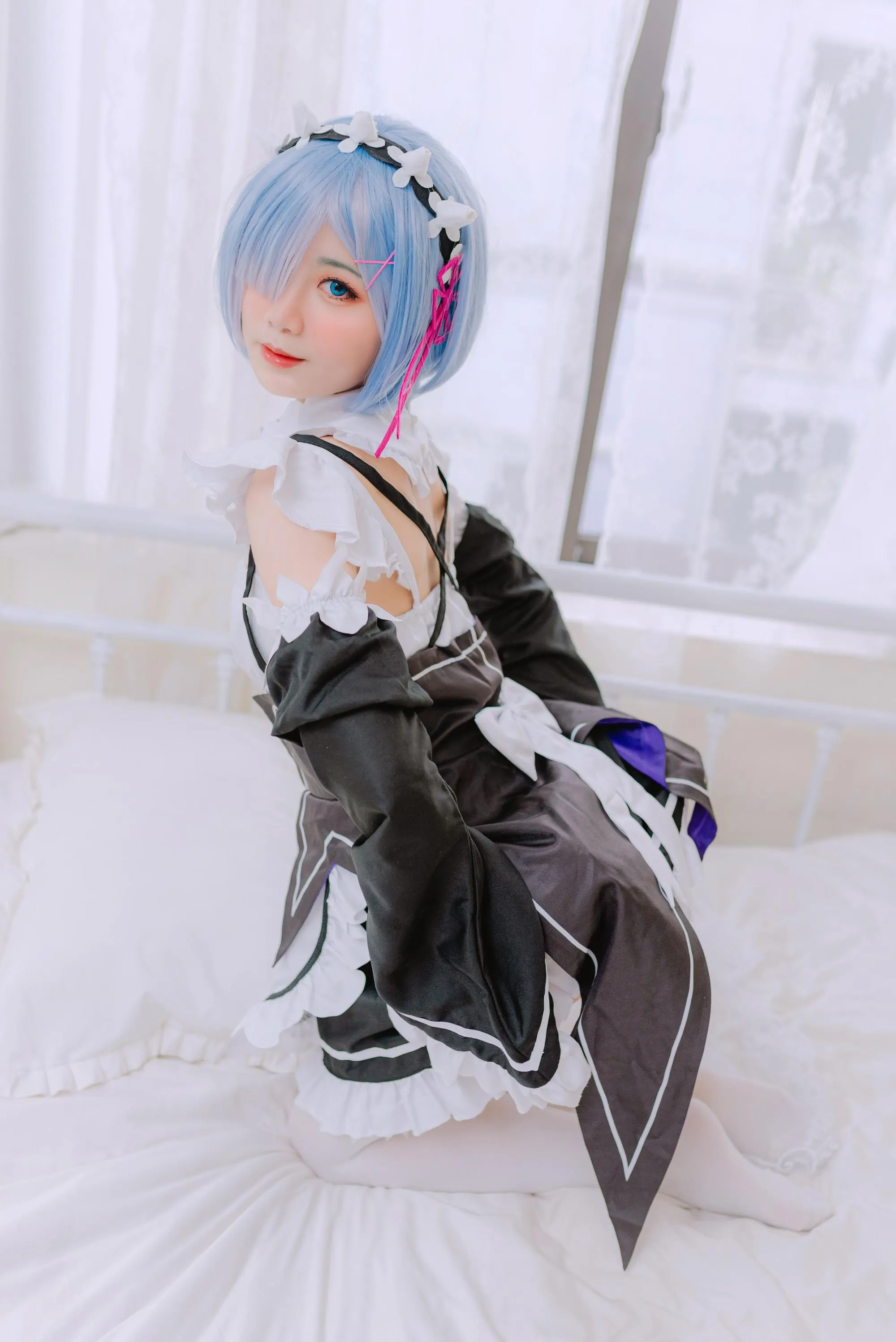 PoppaChan – NO.023 Rem Maid Re-Zero [20P]插图5